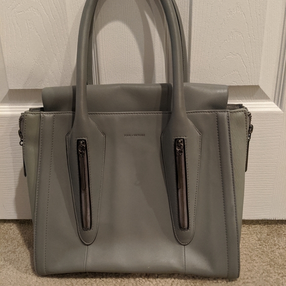 Gray Pour La Victoire Bag - Picture 2 of 5